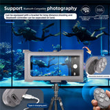 SHELLBOX-Pro-Gen-3-Waterproof-Case-for-iPhone-16-Pro-Max-X-XR-XS-Max/Samsung-Galaxy-S25-Ultra-Bluetooth-Compatible-15m-Diving-Shell-Grey