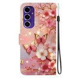 For-Samsung-Galaxy-A17-5G-/-A17-4G-/-A26-5G-Leather-Case-Stand-Wallet-Pattern-Printing-Phone-Cover-with-Wrist-Strap-Lantern-Butterfly