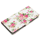 For-Xiaomi-Redmi-15C-4G-(Global)-(171mm)-/-Poco-C85-4G-(171mm)-Wallet-Case-PU-Leather-Pattern-Printing-Stand-Phone-Cover-with-Strap-Red-Flowers