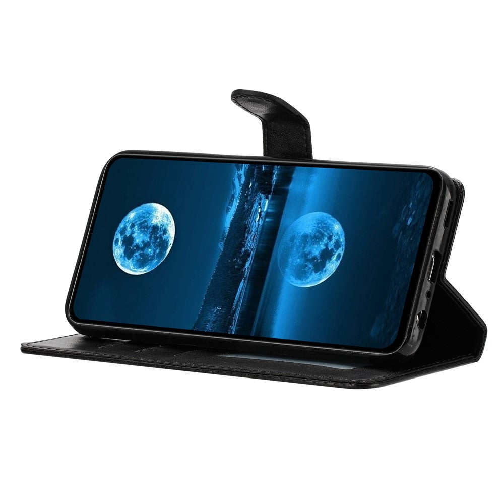 For-Xiaomi-15T-Pro-Leather-Case-Wallet-Stand-Phone-Cover-with-Handy-Strap-Black