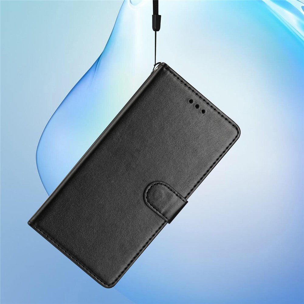For-Xiaomi-15T-Pro-Leather-Case-Wallet-Stand-Phone-Cover-with-Handy-Strap-Black