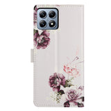 For-Xiaomi-15T-Pro-Case-Pattern-Printing-Wallet-Stand-Flip-Leather-Phone-Cover-with-Strap-Cross-Rose