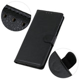 For-Xiaomi-Redmi-15C-5G-(EU)-(173mm)-/-15C-4G-(EU)-(173mm)-Wallet-Case-PU-Leather-Phone-Cover-Litchi-Texture-Black