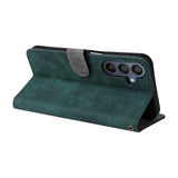 For-Samsung-Galaxy-A17-5G-/-A17-4G-Case-Wallet-RFID-Blocking-PU-Leather-Phone-Cover-Stand-with-Strap-Green