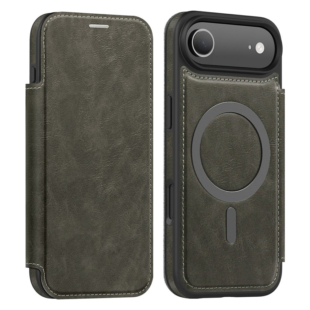 For-iPhone-Air-Case-Compatible-with-MagSafe-RFID-Blocking-Card-Holder-Leather-Phone-Cover-Titanium-Grey