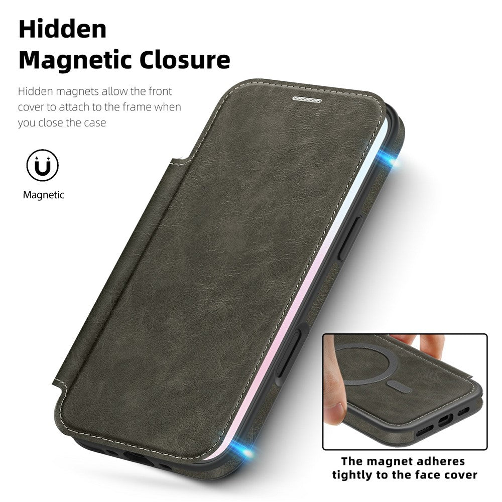 For-iPhone-Air-Case-Compatible-with-MagSafe-RFID-Blocking-Card-Holder-Leather-Phone-Cover-Titanium-Grey