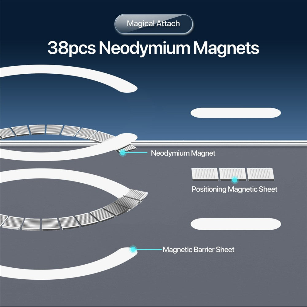 DUX-DUCIS-Clin-Series-for-iPhone-17-Pro-Case-PC-+-TPU-Clear-Magnetic-Phone-Cover-Compatible-with-MagSafe