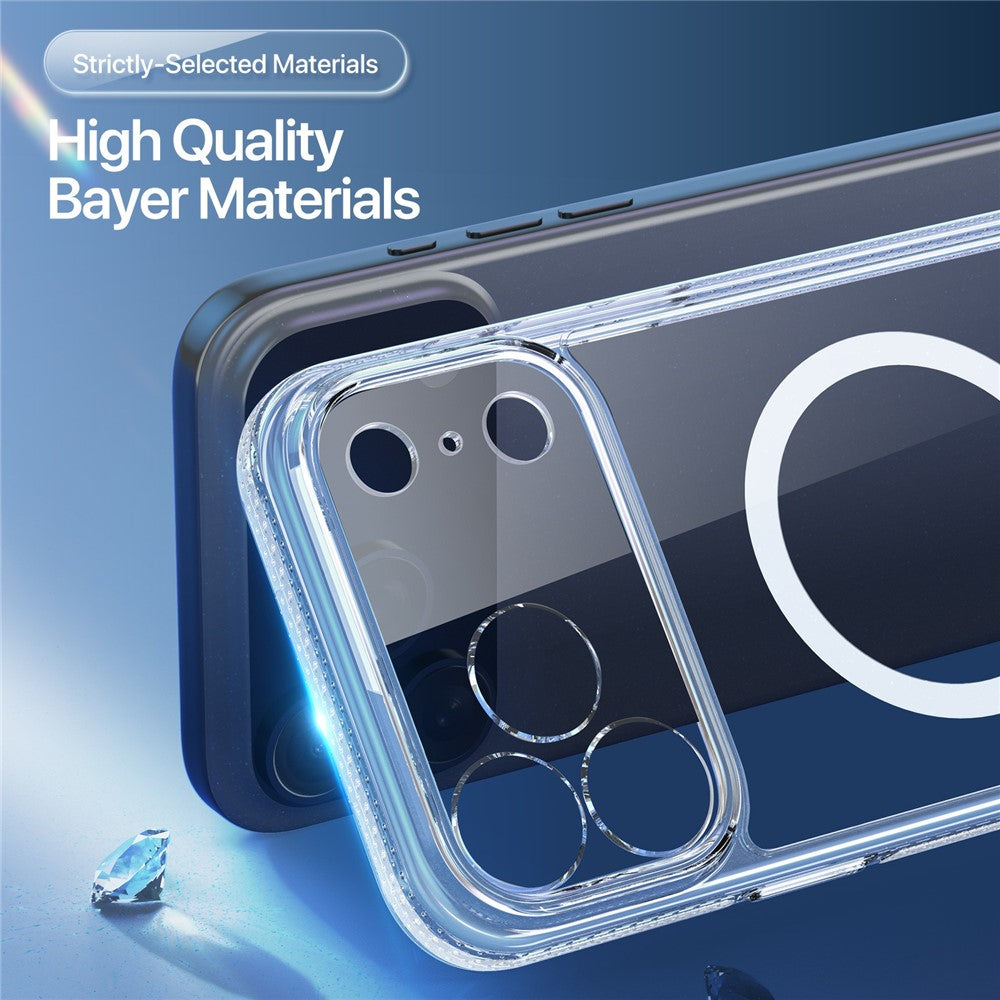 DUX-DUCIS-Clin-Series-for-iPhone-17-Pro-Max-Case-PC-+-TPU-Clear-Magnetic-Phone-Cover-Compatible-with-MagSafe