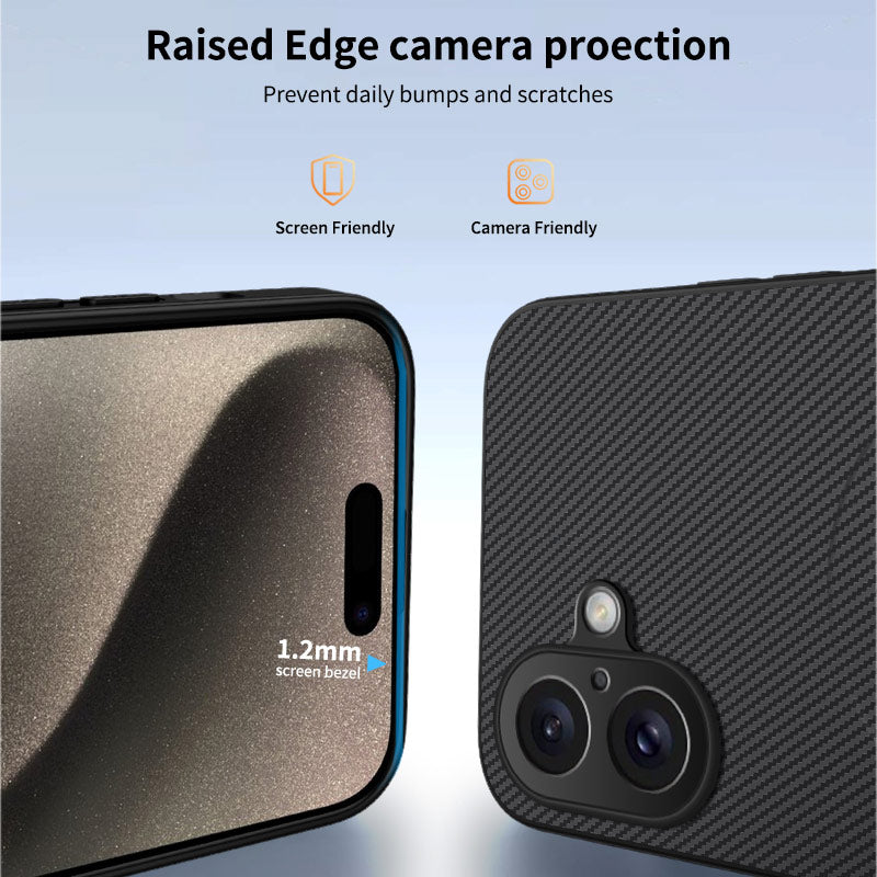 For-iPhone-17-Case-Compatible-with-MagSafe-WANLONFENG-TQ-Series-Carbon-Fiber-Texture-PC-TPU-Phone-Cover-Purple