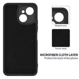 For-TECNO-Spark-40C-Liquid-Silicone-Case-Phone-Back-Cover-with-Hand-Strap-Black