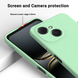 For-TECNO-Spark-40C-Liquid-Silicone-Case-Phone-Back-Cover-with-Hand-Strap-Green
