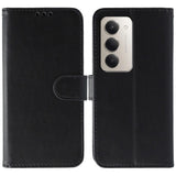 For-Xiaomi-Redmi-15-5G-(Global)-(169mm)-/-Poco-M7-4G-(169mm)-Case-PU-Leather-Flip-Wallet-Phone-Cover-with-Strap-Black
