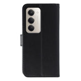 For-Xiaomi-Redmi-15-5G-(Global)-(169mm)-/-Poco-M7-4G-(169mm)-Case-PU-Leather-Flip-Wallet-Phone-Cover-with-Strap-Black
