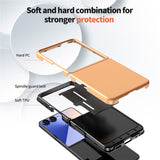 For-Samsung-Galaxy-Z-Flip7-5G-Case-Shockproof-TPU-PC-Slim-Phone-Cover-Skin-Touch-Hot-Pink