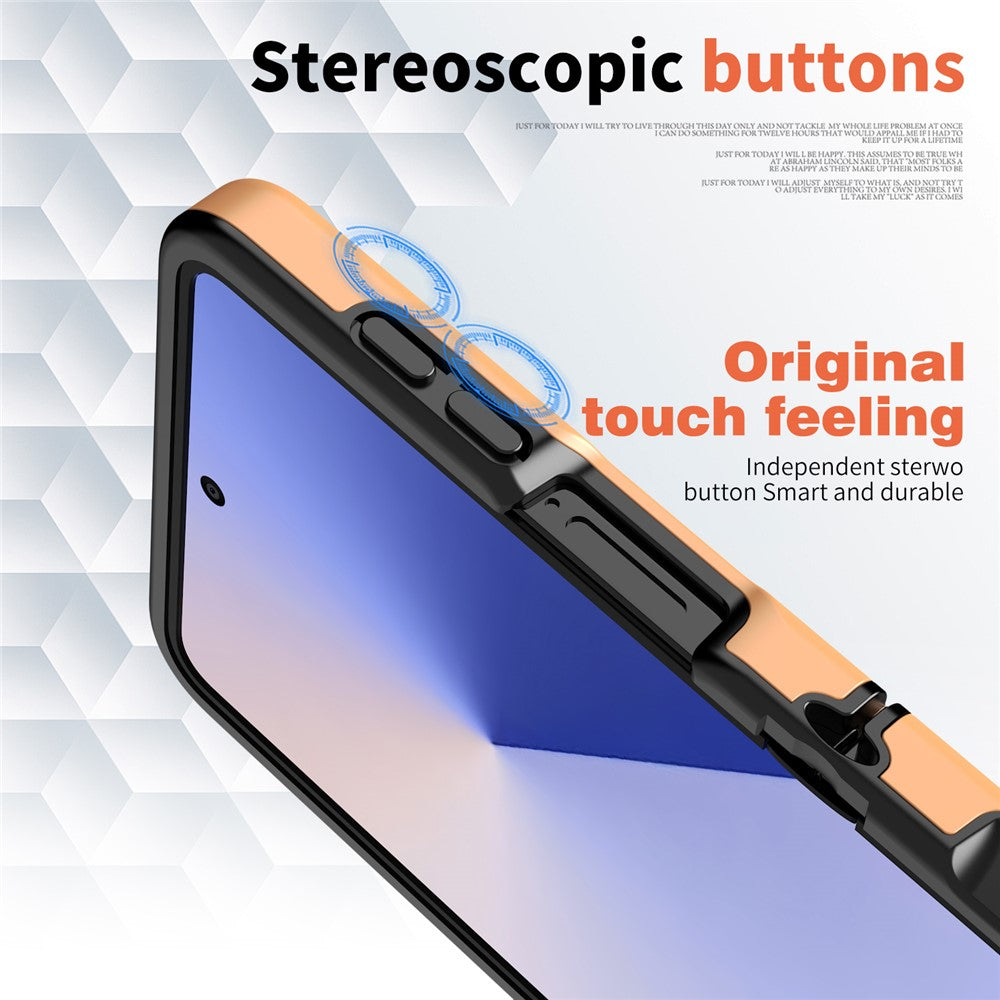 For-Samsung-Galaxy-Z-Flip7-5G-Case-Shockproof-TPU-PC-Slim-Phone-Cover-Skin-Touch-Hot-Pink