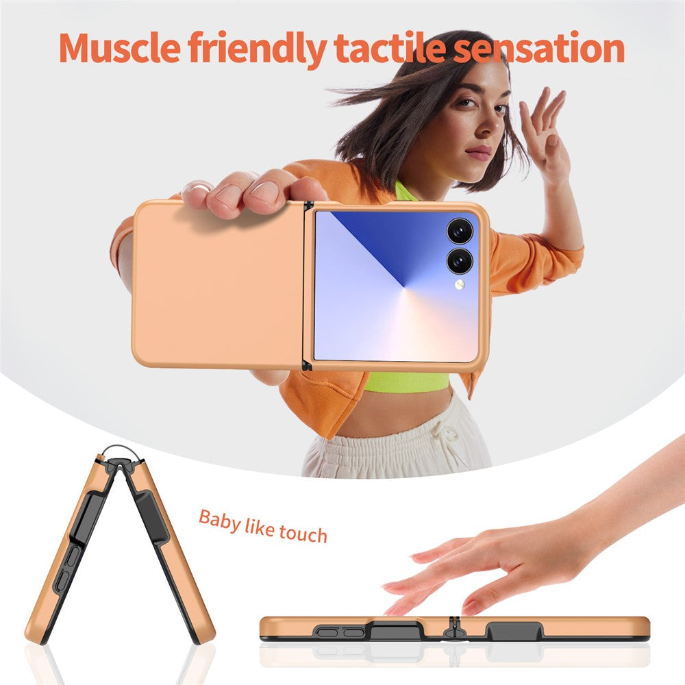 For-Samsung-Galaxy-Z-Flip7-5G-Case-Shockproof-TPU-PC-Slim-Phone-Cover-Skin-Touch-Hot-Pink