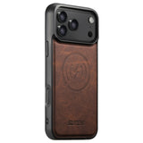 SUTENI-G5-For-iPhone-17-Pro-Max-Case-Compatible-with-MagSafe-Litchi-Texture-Leather-Back-Cover-Brown