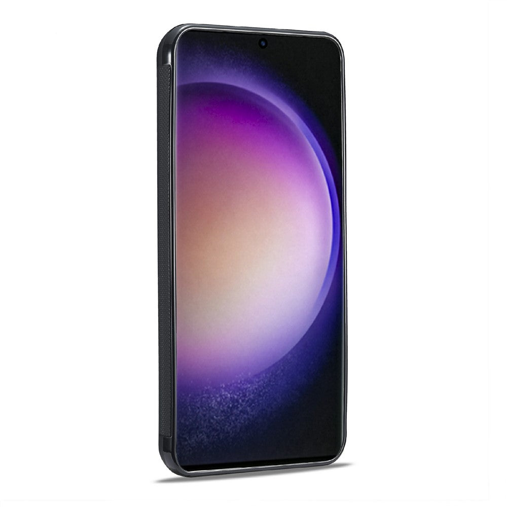 LC.IMEEKE-For-Samsung-Galaxy-S25-FE-Case-Carbon-Fiber-Texture-Leather-+-TPU-+-EVA-Phone-Cover