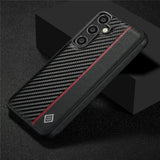 LC.IMEEKE-For-Samsung-Galaxy-S25-FE-Case-Carbon-Fiber-Texture-Leather-+-TPU-+-EVA-Phone-Cover