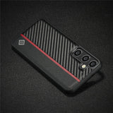 LC.IMEEKE-For-Samsung-Galaxy-S25-FE-Case-Carbon-Fiber-Texture-Leather-+-TPU-+-EVA-Phone-Cover