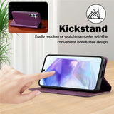 LC.IMEEKE-L1-Series-for-Samsung-Galaxy-S25-FE-Case-PU-Leather-Wallet-Stand-Protective-Phone-Cover-Purple