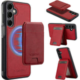 LC.IMEEKE-L3-For-Samsung-Galaxy-S25-FE-Magnetic-Case-Detachable-Card-Holder-Leather-TPU-Mobile-Cover-Red