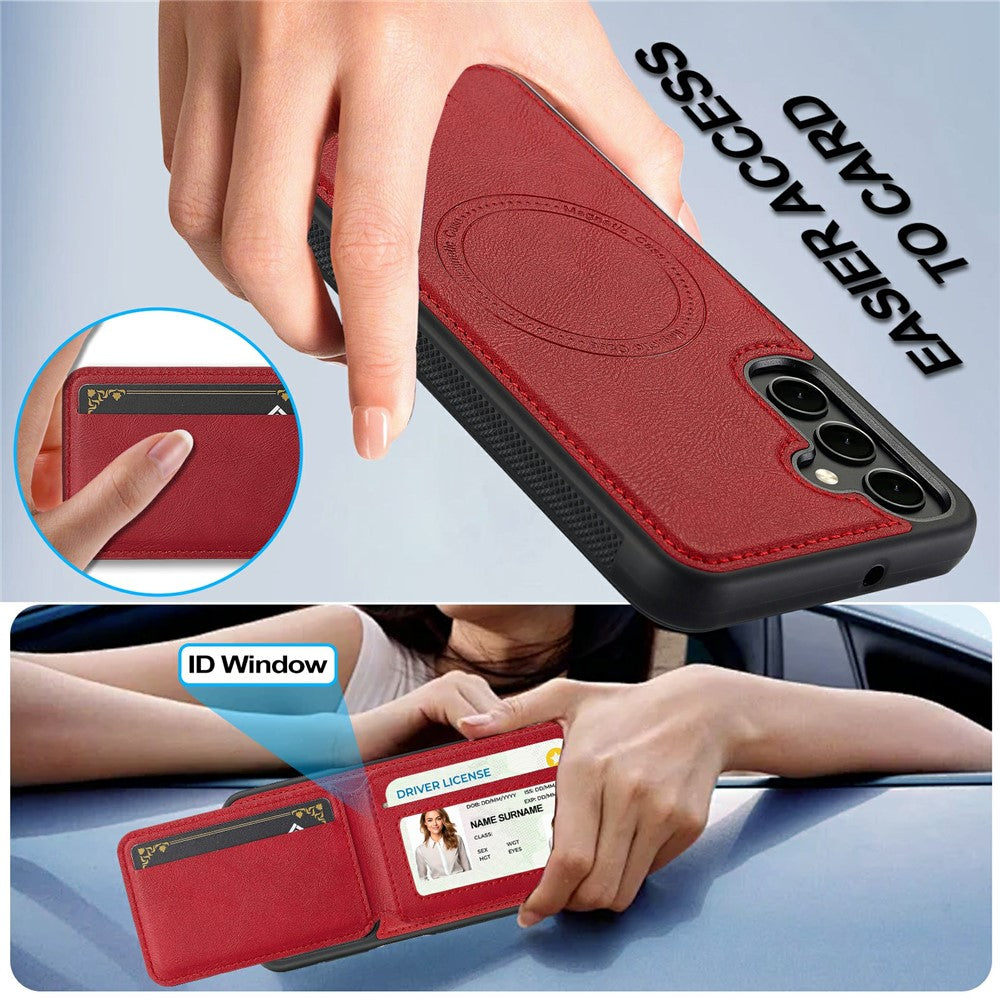 LC.IMEEKE-L3-For-Samsung-Galaxy-S25-FE-Magnetic-Case-Detachable-Card-Holder-Leather-TPU-Mobile-Cover-Red
