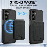 LC.IMEEKE-L3-For-Samsung-Galaxy-S25-FE-Magnetic-Case-Detachable-Card-Holder-Leather-TPU-Mobile-Cover-Black