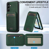 LC.IMEEKE-L3-For-Samsung-Galaxy-S25-FE-Magnetic-Case-Detachable-Card-Holder-Leather-TPU-Mobile-Cover-Green