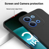 For-Xiaomi-Redmi-15C-5G-(EU)-(173mm)-/-15C-4G-(EU)-(173mm)-Liquid-Silicone-Case-Phone-Back-Cover-with-Hand-Strap-Black