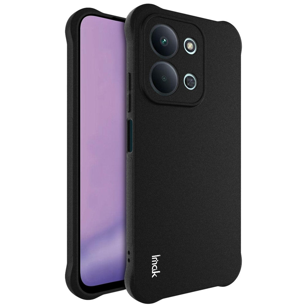IMAK-For-Xiaomi-Redmi-15C-5G-(EU)-(173mm)-/-15C-4G-(EU)-(173mm)-/-Poco-C85-4G-(173mm)-Case-TPU-Phone-Cover-Airbag-Shockproof-Protection-Matte-Black