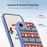 For-iPhone-16e-Case-Christmas-Themed-Pattern-Printing-TPU-Phone-Back-Cover-Christmas-Ribbons