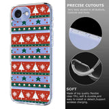 For-iPhone-16e-Case-Christmas-Themed-Pattern-Printing-TPU-Phone-Back-Cover-Christmas-Ribbons