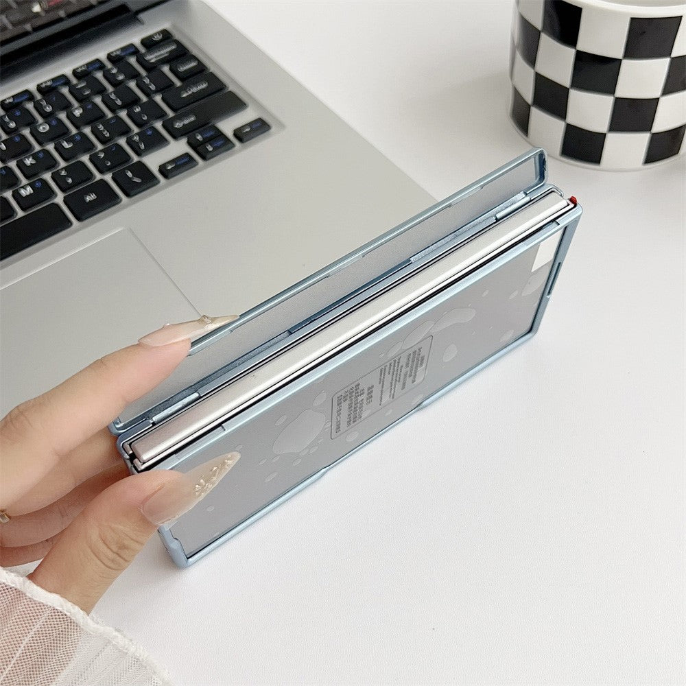 For-Samsung-Galaxy-Z-Fold7-5G-Case-Hard-PC-Phone-Cover-Compatible-with-MagSafe-Champagne-Gold