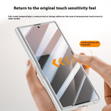 For-Samsung-Galaxy-Z-Fold7-5G-Case-Compatible-with-MagSafe-Kickstand-Electroplated-PC-Phone-Cover-with-Screen-Protector-Silver