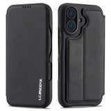 LC.IMEEKE-For-iPhone-17-Case-Card-Holder-Stand-Leather-Phone-Cover-Black