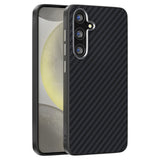 ABEEL-For-Samsung-Galaxy-S25-FE-Case-Compatible-with-MagSafe-Carbon-Fiber-Texture-Back-Cover-Black
