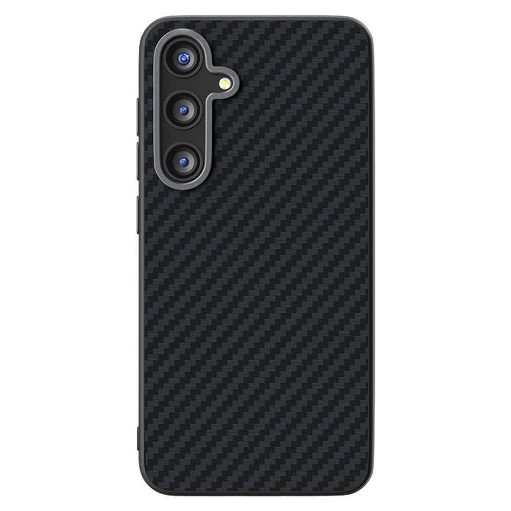 ABEEL-For-Samsung-Galaxy-S25-FE-Case-Compatible-with-MagSafe-Carbon-Fiber-Texture-Back-Cover-Black