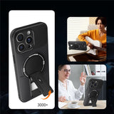 For-iPhone-12-Pro-Case-with-Kickstand-Carbon-Fiber-Texture-PC-+-TPU-Phone-Cover-Red