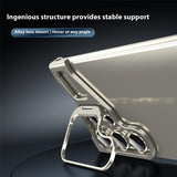 For-Samsung-Galaxy-S22-Ultra-5G-Bumper-Case-Lens-Kickstand-Heat-Dissipating-Metal-Corner-Phone-Cover-Desert-Gold