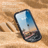 SHELLBOX-For-iPhone-17-IP68-Waterproof-Case-Compatible-with-MagSafe-Clear-Phone-Cover-Black