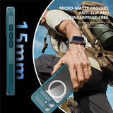 SHELLBOX-For-iPhone-17-IP68-Waterproof-Case-Compatible-with-MagSafe-Clear-Phone-Cover-Blue