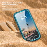 SHELLBOX-For-iPhone-17-IP68-Waterproof-Case-Compatible-with-MagSafe-Clear-Phone-Cover-Blue