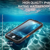 SHELLBOX-For-iPhone-Air-IP68-Waterproof-Case-Compatible-with-MagSafe-Clear-Phone-Cover-Black