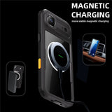 SHELLBOX-For-iPhone-Air-IP68-Waterproof-Case-Compatible-with-MagSafe-Clear-Phone-Cover-Black