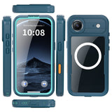 SHELLBOX-For-iPhone-Air-IP68-Waterproof-Case-Compatible-with-MagSafe-Clear-Phone-Cover-Blue