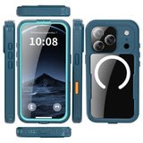 SHELLBOX-For-iPhone-17-Pro-IP68-Waterproof-Case-Compatible-with-MagSafe-Clear-Phone-Cover-Blue