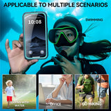 SHELLBOX-For-iPhone-17-Pro-IP68-Waterproof-Case-Compatible-with-MagSafe-Clear-Phone-Cover-Blue