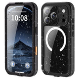 SHELLBOX-For-iPhone-17-Pro-IP68-Waterproof-Case-Compatible-with-MagSafe-Clear-Phone-Cover-Black