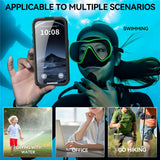 SHELLBOX-For-iPhone-17-Pro-IP68-Waterproof-Case-Compatible-with-MagSafe-Clear-Phone-Cover-Black